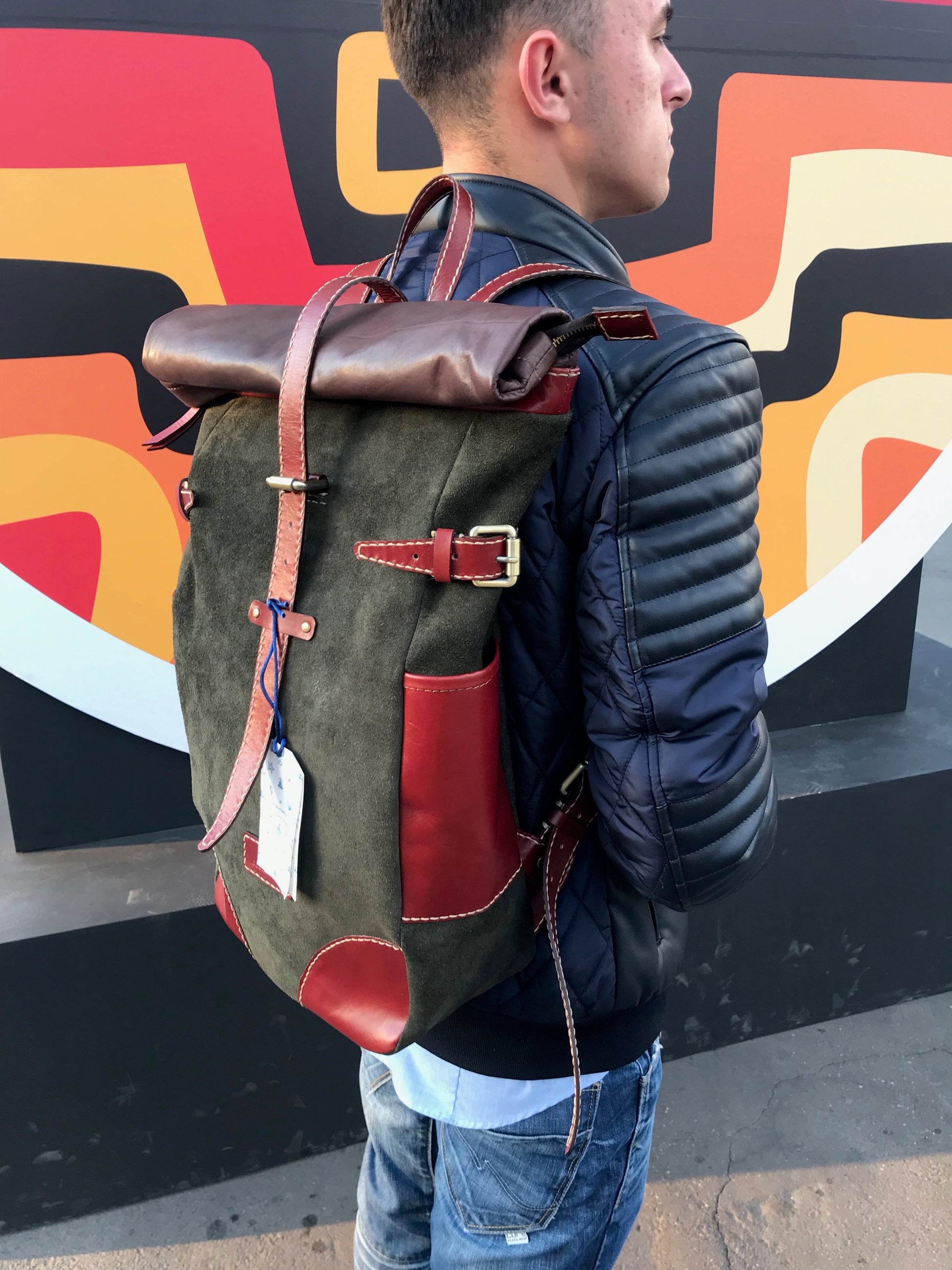 BACK PACK SAILOR - BLUMARINO LEATHER