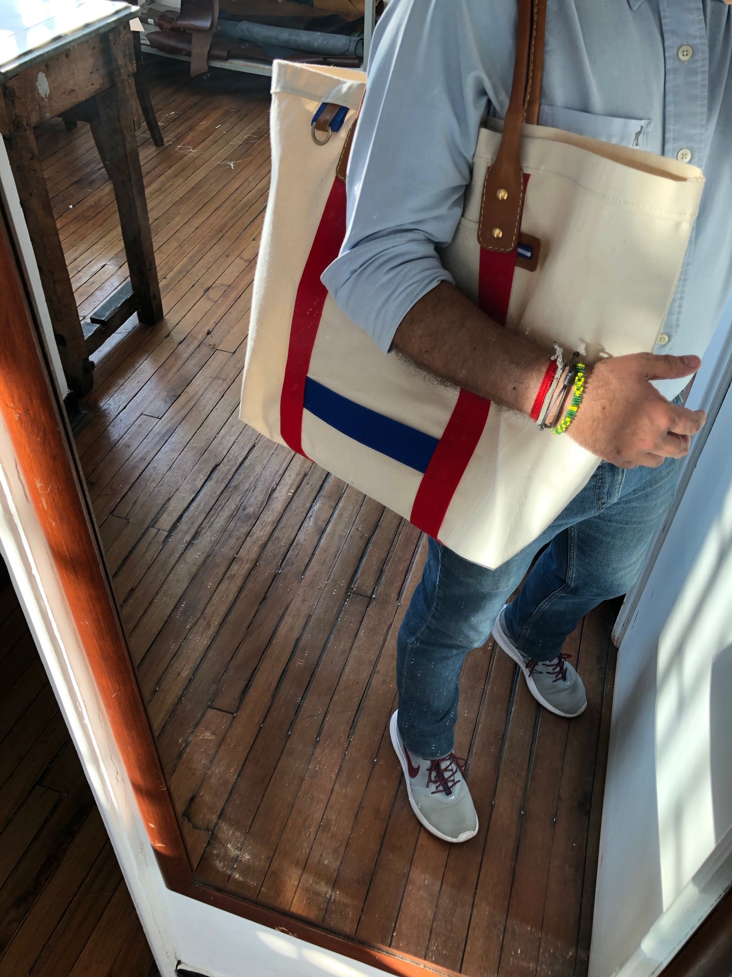 MARKET BAG REGATA - BLUMARINO LEATHER