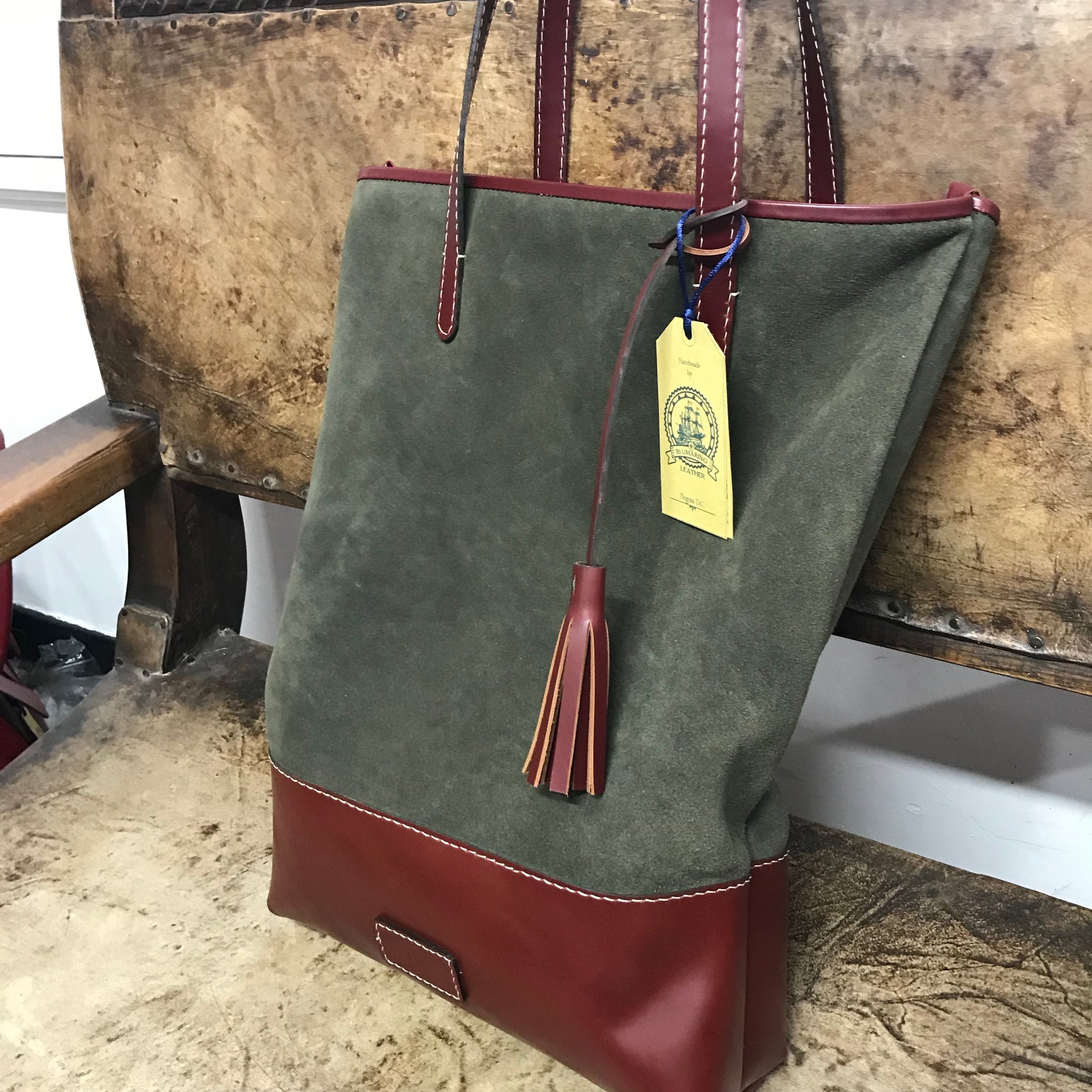 TOTE MARE - BLUMARINO LEATHER