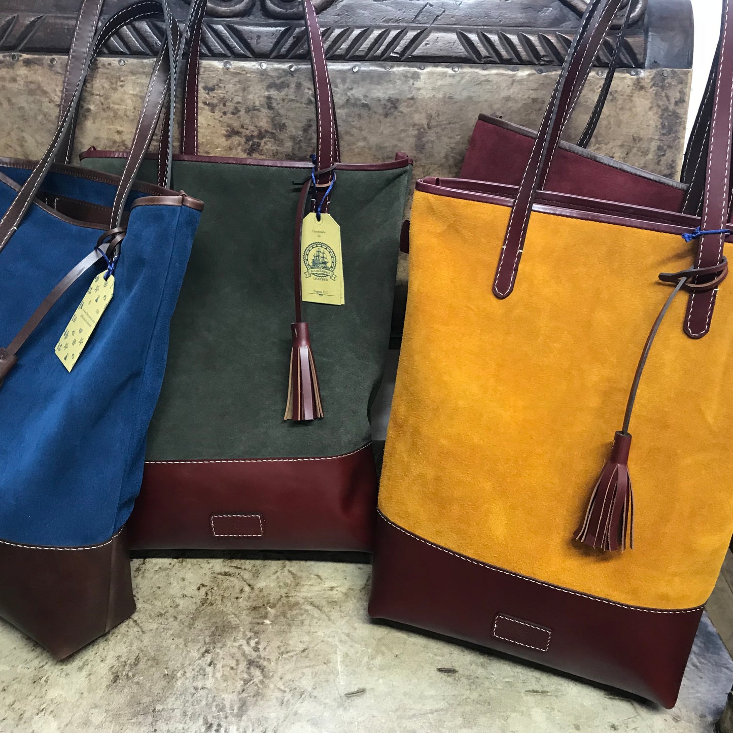 TOTE MARE - BLUMARINO LEATHER